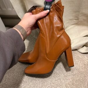 Primark Brown Heeled Boots